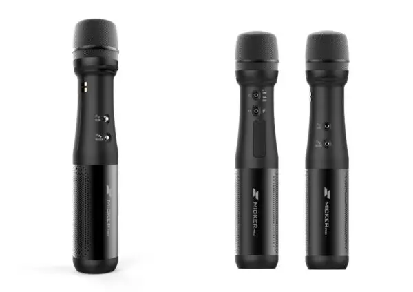 Axitour Microphone sans fil AT300/AT500