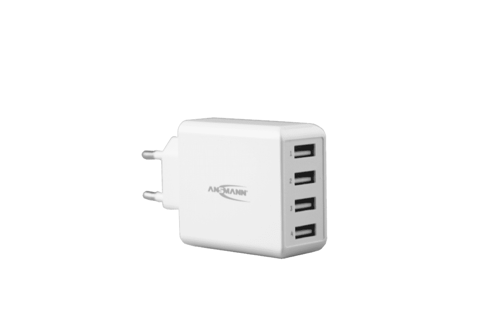 USB 4 port charger