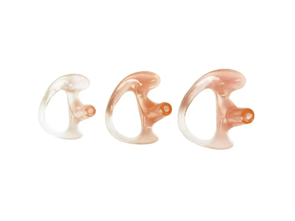 AXIWI Coquille d'oreille Droite pour HE-005 Security headset / HE-008 Microphone laryngophone