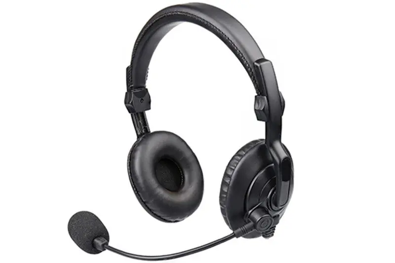 AXIWI HE-014 headset met 2 oortelefoons